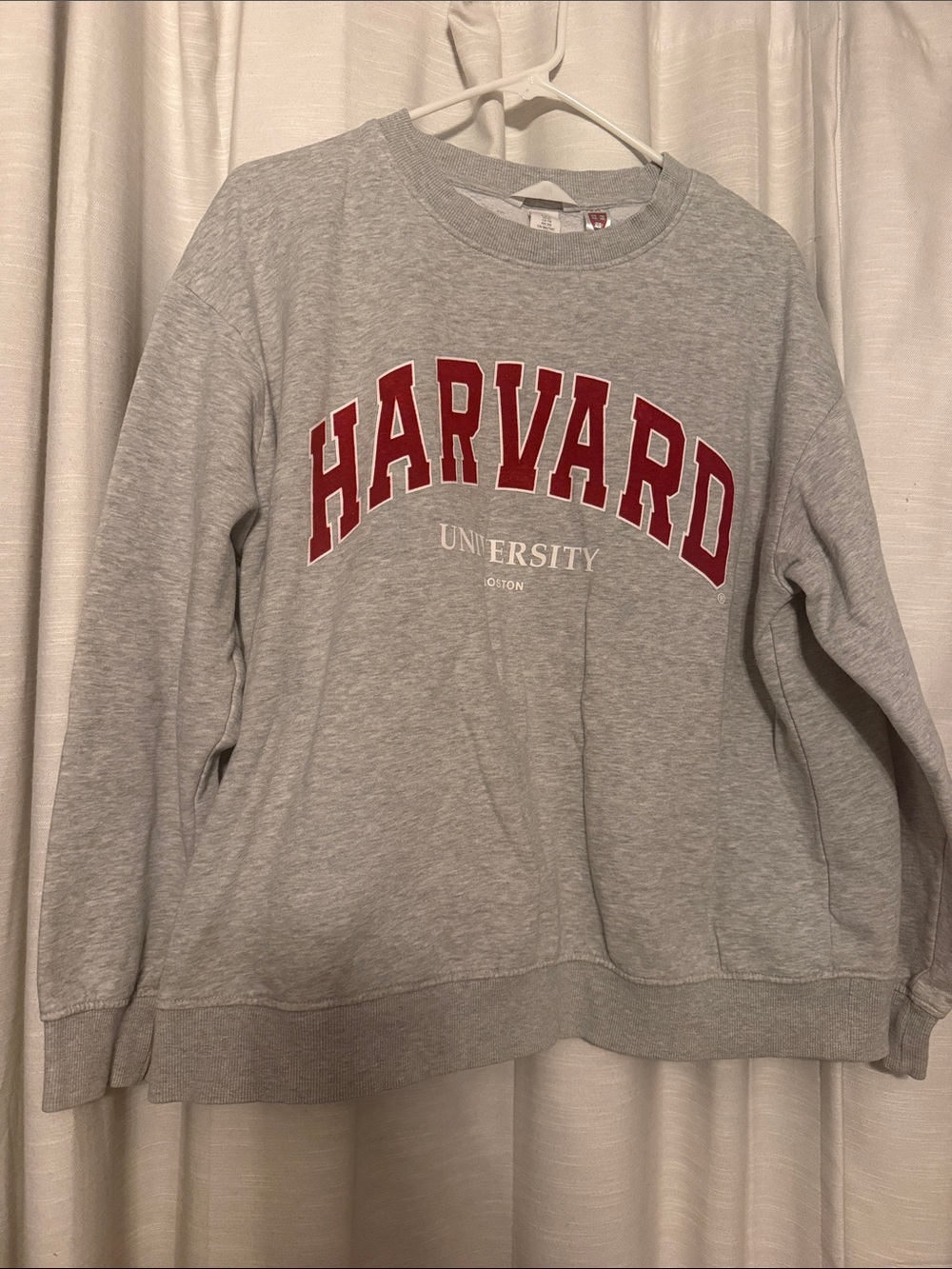 Harvard graphic crewneck|size XL|H&M